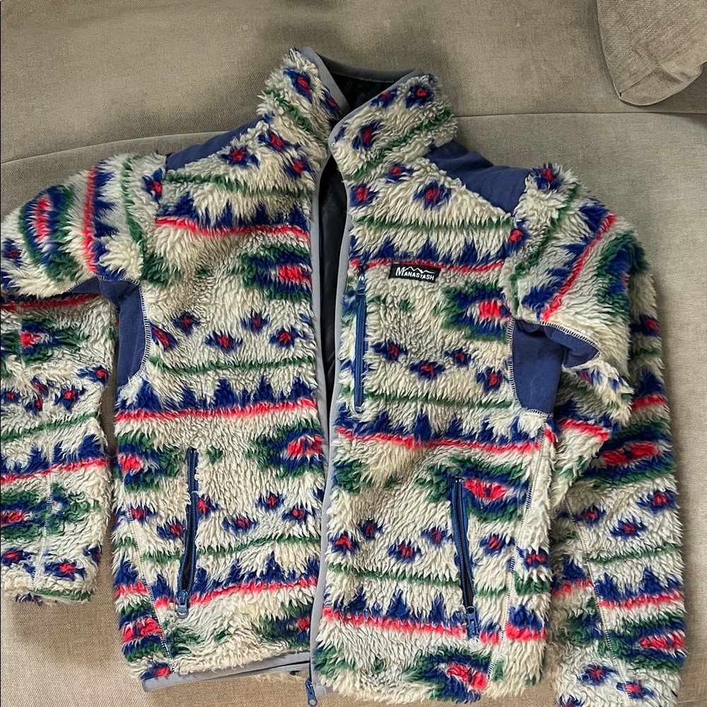 Manastash Men's Multicolor Fleece Performance Jacket